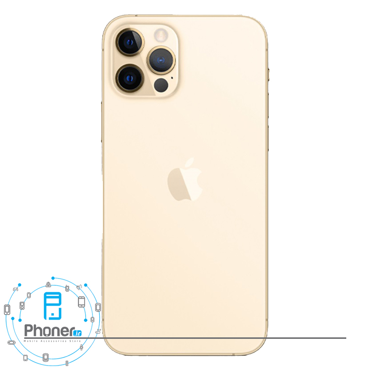 قاب پشتی گوشی موبایل iPhone 12 Pro Max در رنگ طلایی