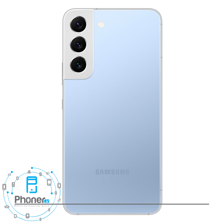 قاب پشتی گوشی موبایل Samsung Galaxy S22 5G در رنگ آبی آسمانی