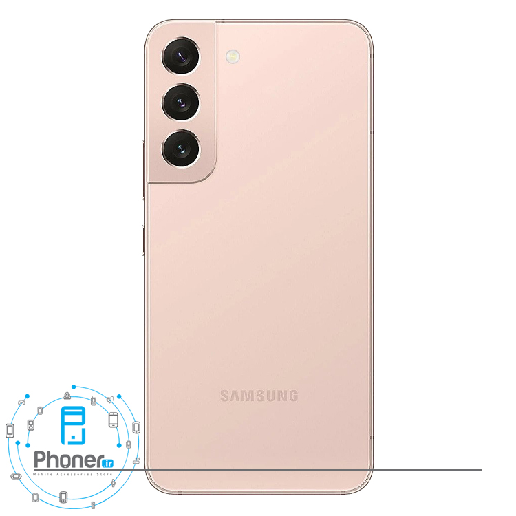 قاب پشتی گوشی موبایل Samsung Galaxy S22 Plus 5G در رنگ صورتی طلایی