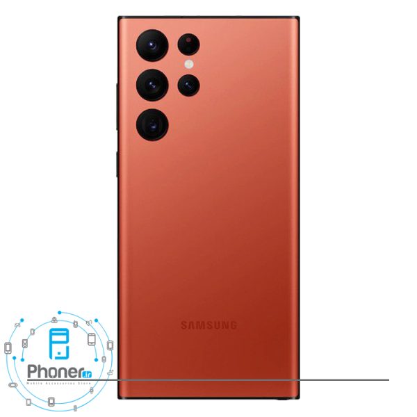 قاب پشتی گوشی موبایل Samsung Galaxy S22 Ultra 5G در رنگ قرمز