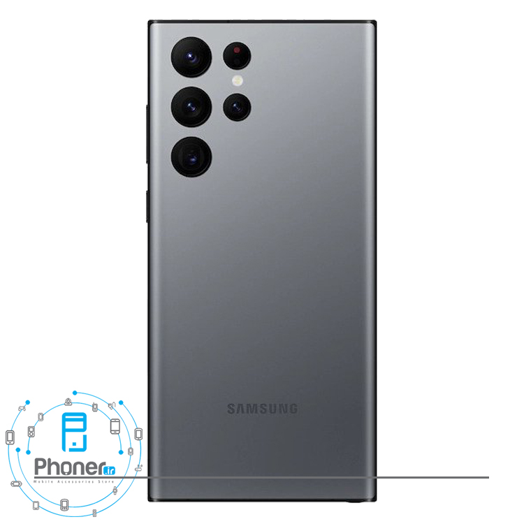 قاب پشتی گوشی موبایل Samsung Galaxy S22 Ultra 5G در رنگ گرافیتی
