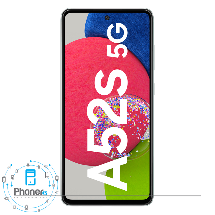 صفحه نمایش گوشی موبایل Samsung SM-A528B/DS Galaxy A52s 5G در رنگ نعنایی