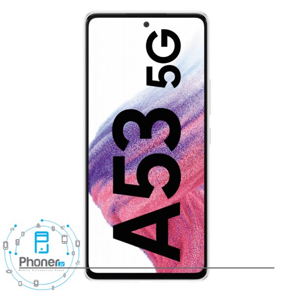 صفحه نمایش گوشی موبایل Samsung SM-A536E/DS Galaxy A53 5G در رنگ سفید