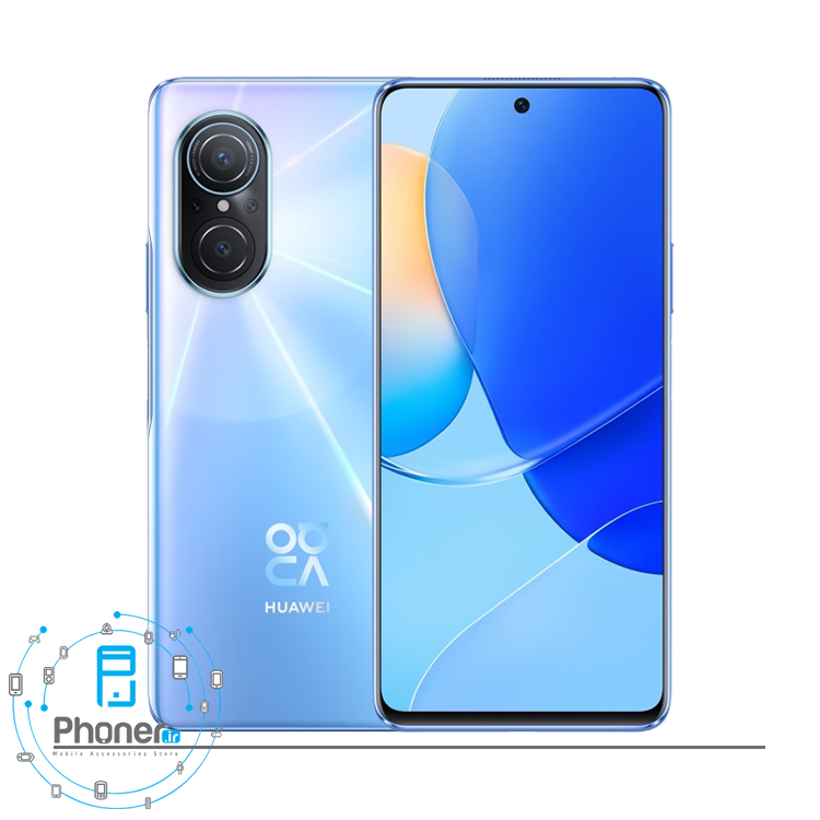 رنگ آبی گوشی موبایل Huawei JLN-LX1 Nova 9 SE