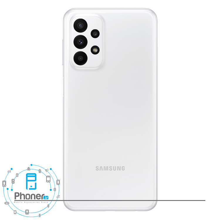 قاب پشتی گوشی موبایل Samsung SM-A235F Galaxy A23 در رنگ سفید