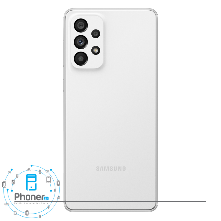 قاب پشتی گوشی موبایل Samsung SM-A736B Galaxy A73 5G در رنگ سفید