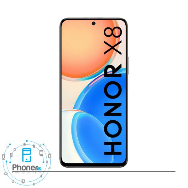 صفحه نمایش گوشی موبایل Honor X8 در رنگ مشکی