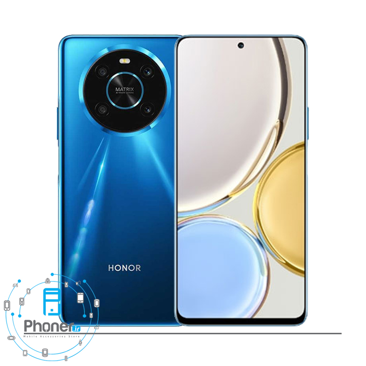 رنگ آبی گوشی موبایل Honor X9