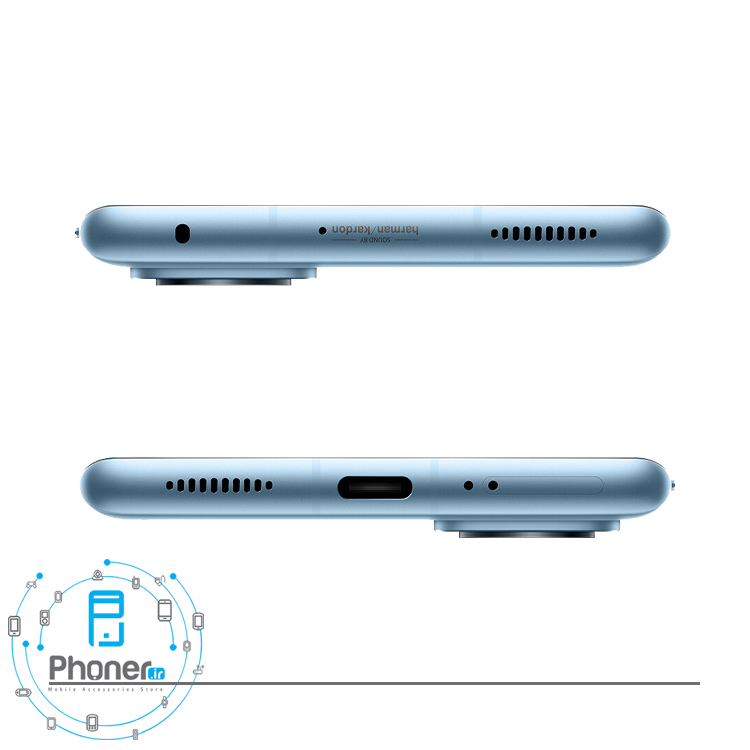 نمای بالایی و پایینی گوشی موبایل Xiaomi 12 5G
