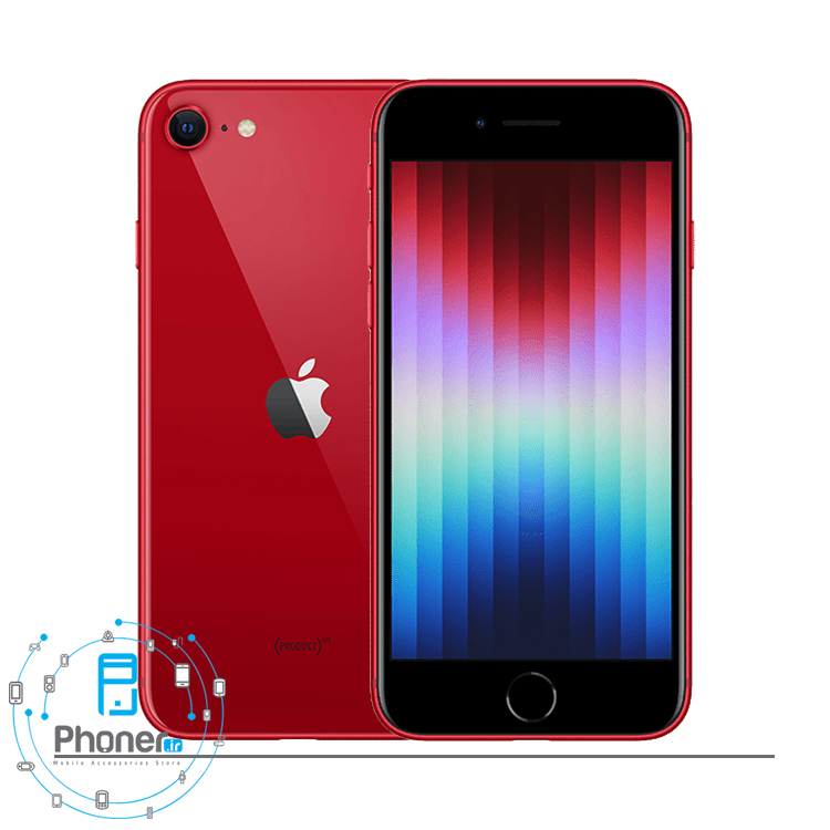 رنگ قرمز گوشی موبایل مدل iPhone SE 2022 5G