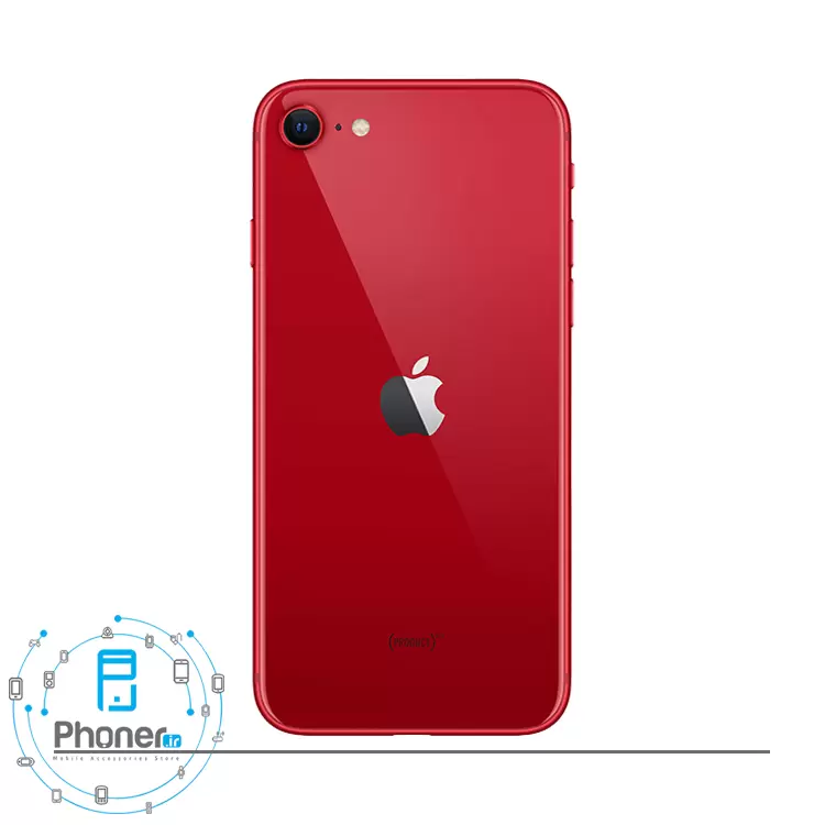 قاب پشتی گوشی موبایل مدل iPhone SE 2022 5G در رنگ قرمز