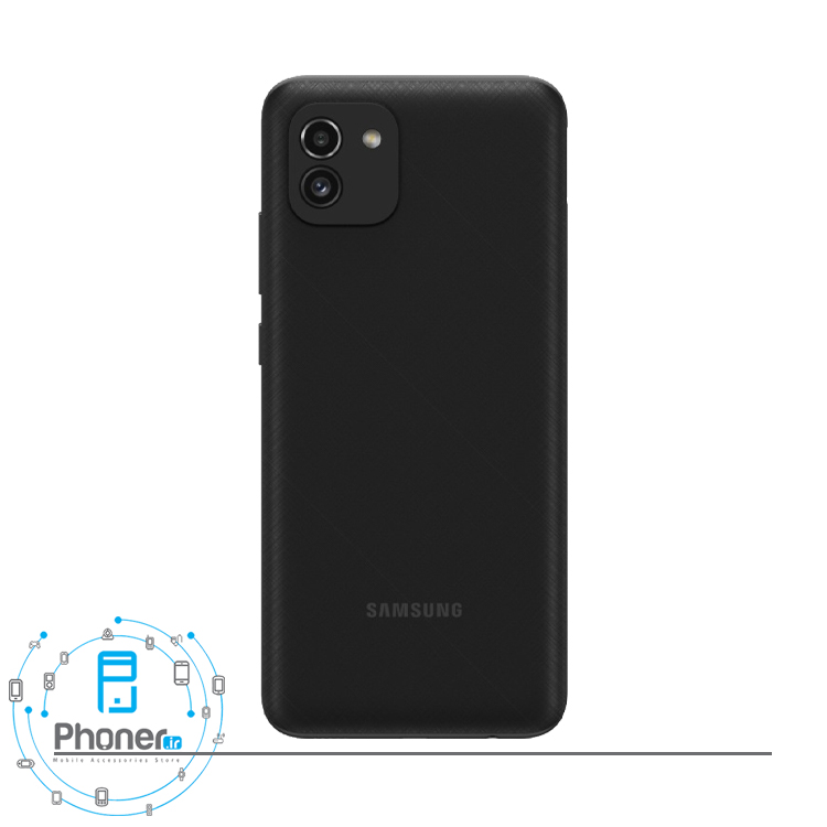 قاب پشتی گوشی موبایل Samsung Galaxy A03 در رنگ مشکی
