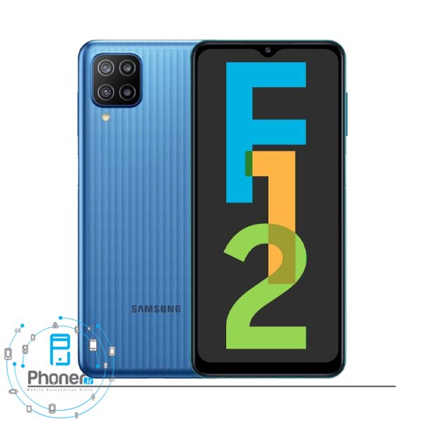 رنگ آبی گوشی موبایل Samsung Galaxy F12