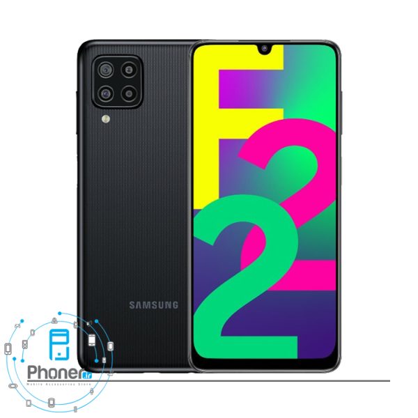 رنگ مشکی گوشی موبایل Samsung Galaxy F22