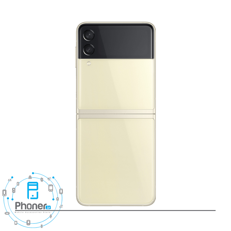 قاب پشتی گوشی موبایل Samsung Galaxy Z Flip3 5G در رنگ کرم
