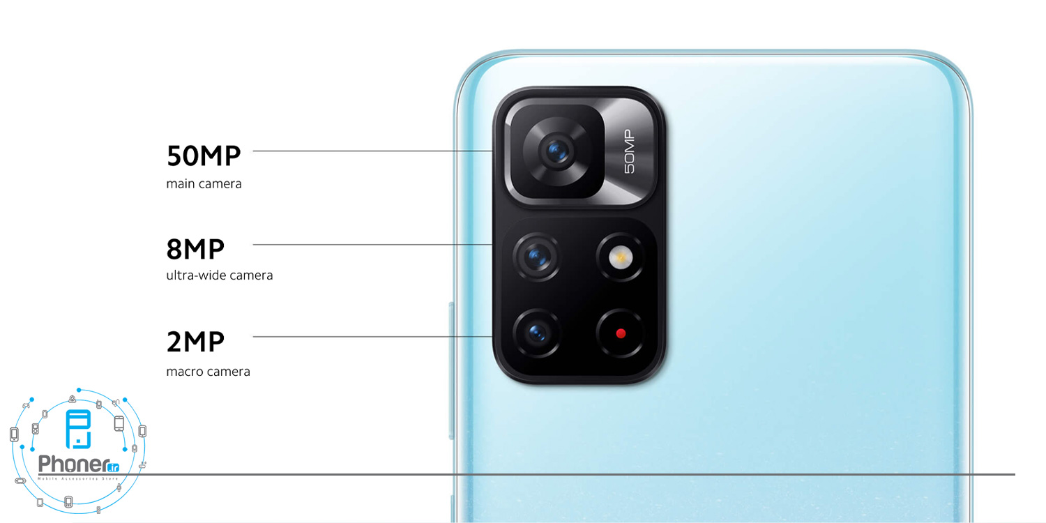 دوربین اصلی گوشی موبایل Xiaomi Redmi Note 11S 5G