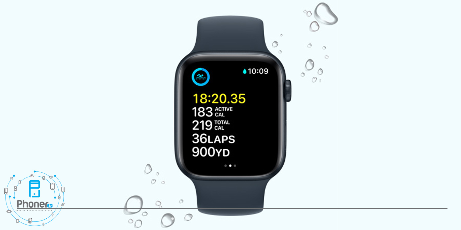 مقاومت در برابر آب در ساعت هوشمند Apple Watch SE 2022