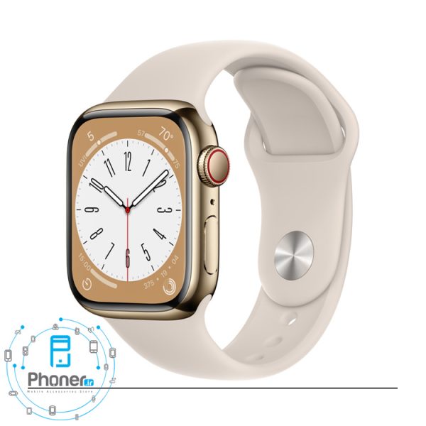 رنگ Gold ساعت هوشمند Apple Watch Series 8