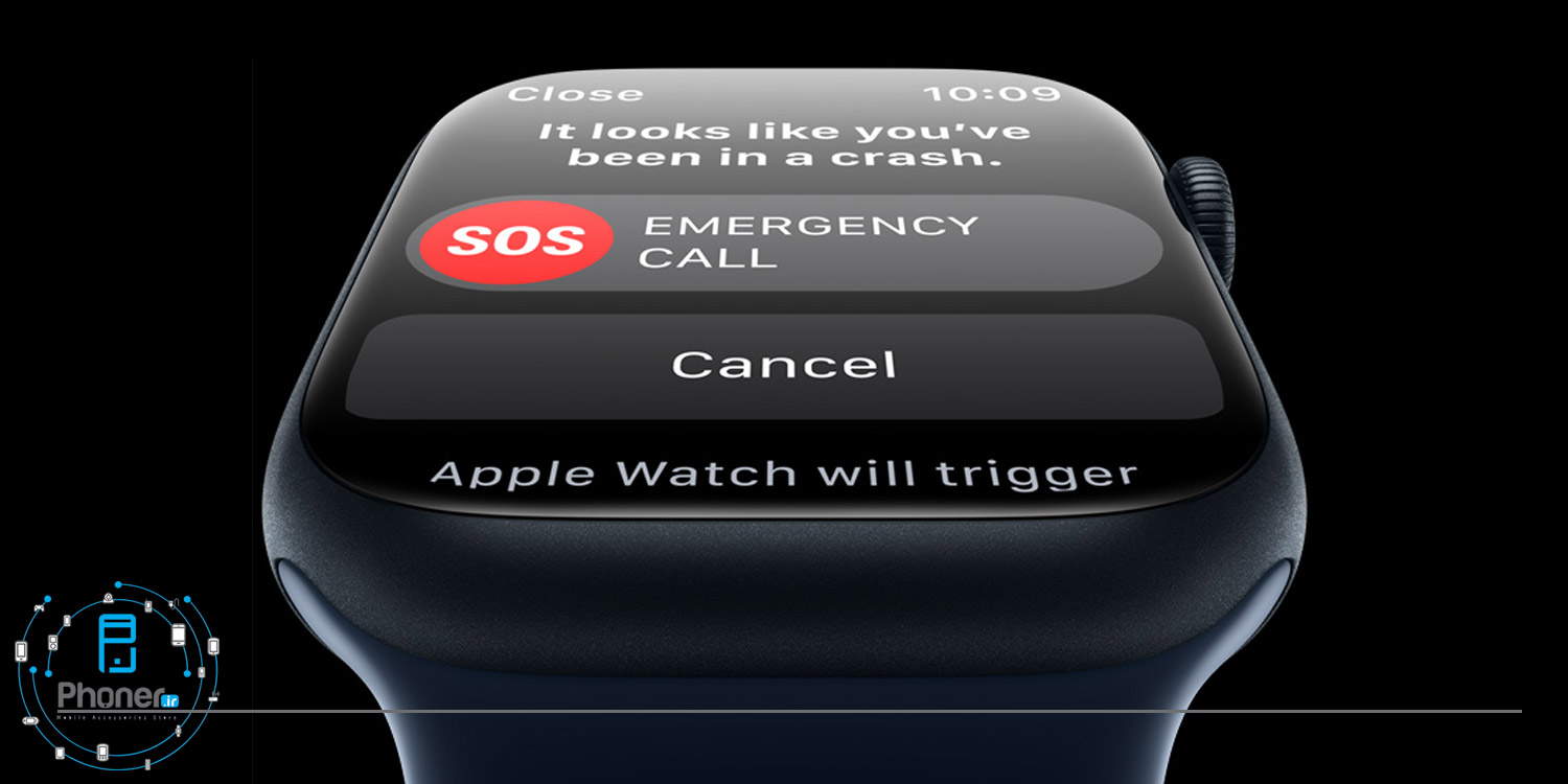 SOS در ساعت هوشمند Apple Watch Series 8