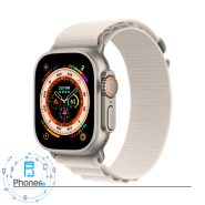ساعت هوشمند Apple Watch Ultra با بند Alpine loop در رنگ Starlight