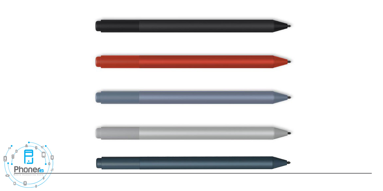 تنوع رنگی قلم Surface Pen مایکروسافت