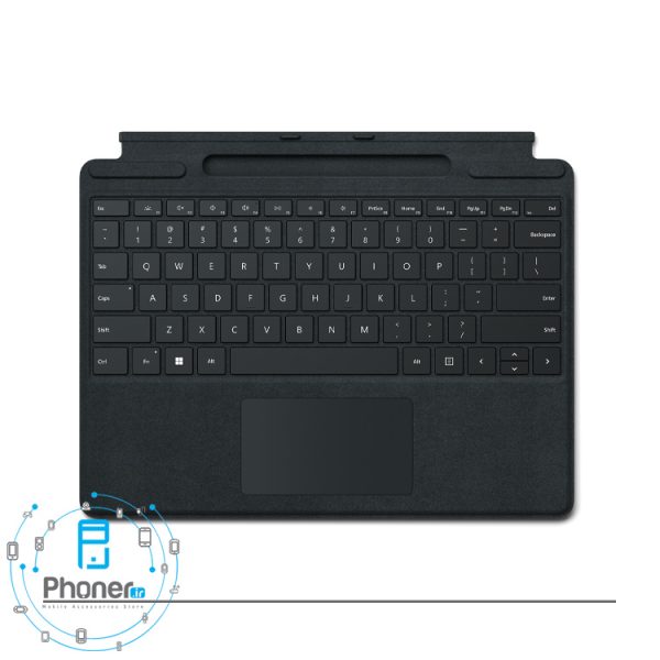 رنگ مشکی کیبورد Surface Pro Signature Keyboard مایکروسافت
