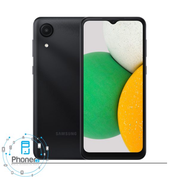 رنگ Onyx گوشی موبایل Samsung SM-A032F/DS Galaxy A03 Core