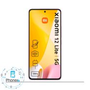 صفحه نمایش گوشی موبایل شیائومی Xiaomi 12 Lite 5G در رنگ صورتی