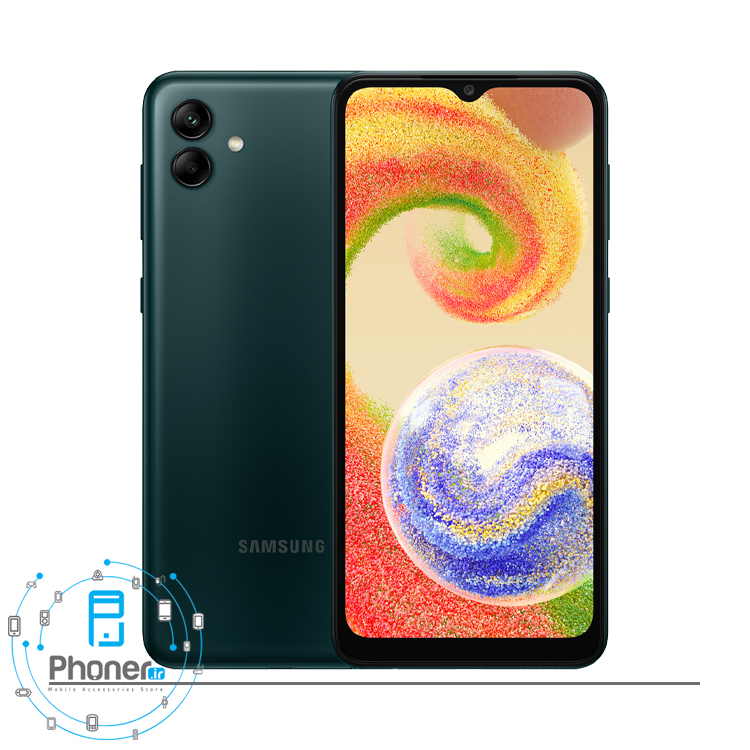 رنگ سبز گوشی موبایل Samsung Galaxy A04