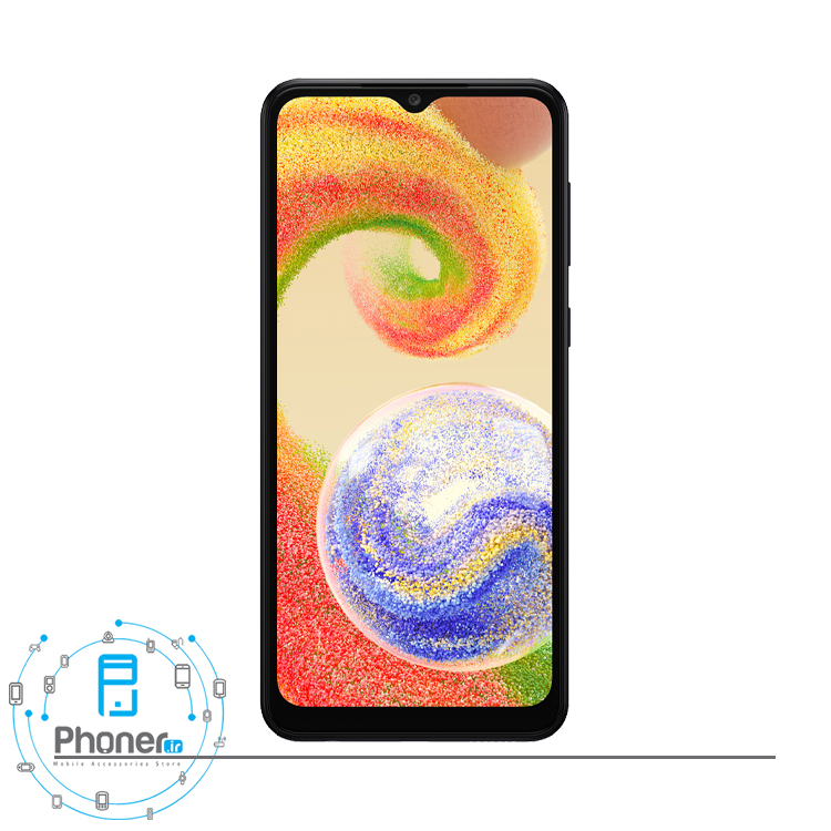 صفحه نمایش گوشی موبایل Samsung Galaxy A04 در رنگ مشکی