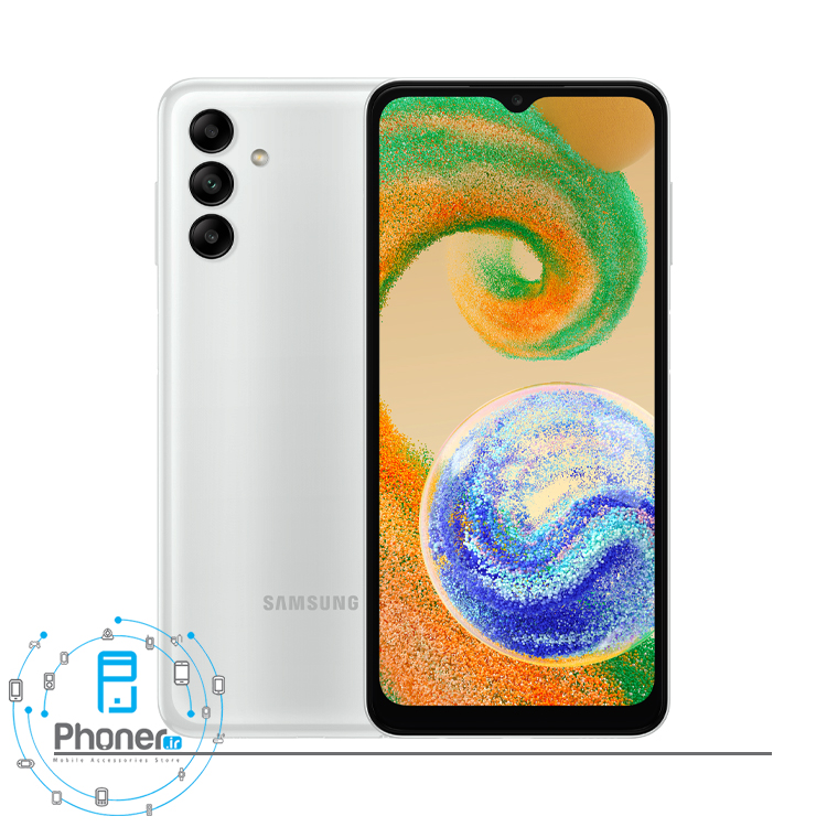رنگ سفید گوشی موبایل Samsung Galaxy A04s