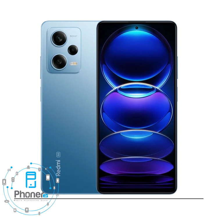 رنگ آبی گوشی موبایل شیائومی Redmi Note 12 Pro 5G