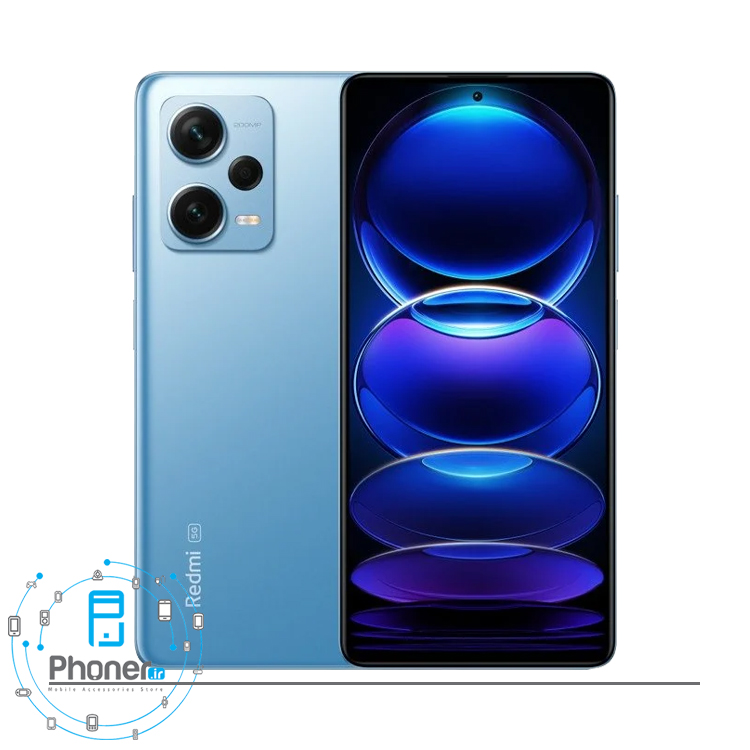 رنگ آبی گوشی موبایل شیائومی Redmi Note 12 Pro+ 5G
