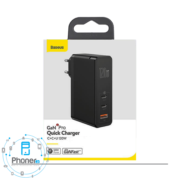 بسته‌بندی شارژر Baseus CCGAN-J01 GaN2 Pro Charger