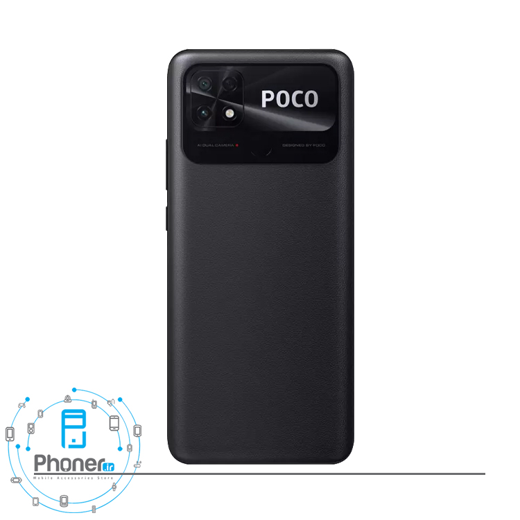قاب پشتی گوشی موبایل شیائومی Poco C40 در رنگ مشکی گوشی موبایل شیائومی Poco C40