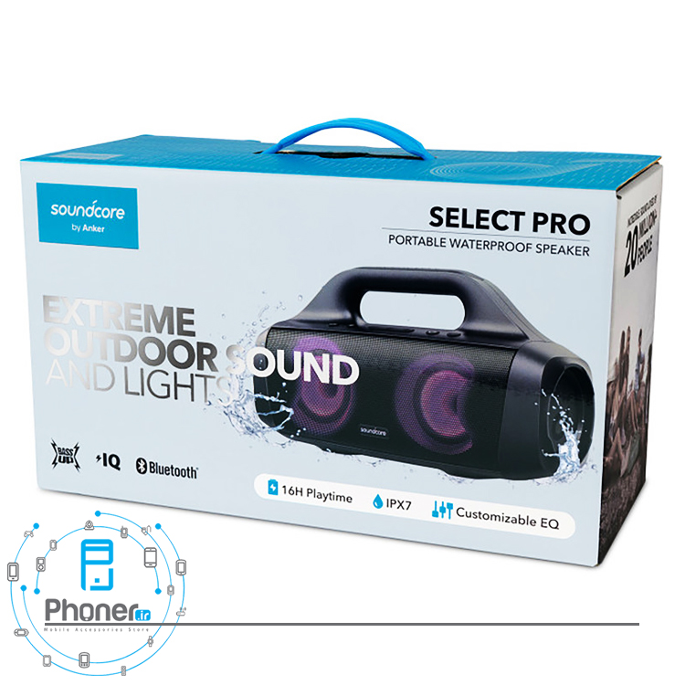 بسته‌بندی اسپیکر بلوتوثی Anker Soundcore A3126 Select Pro