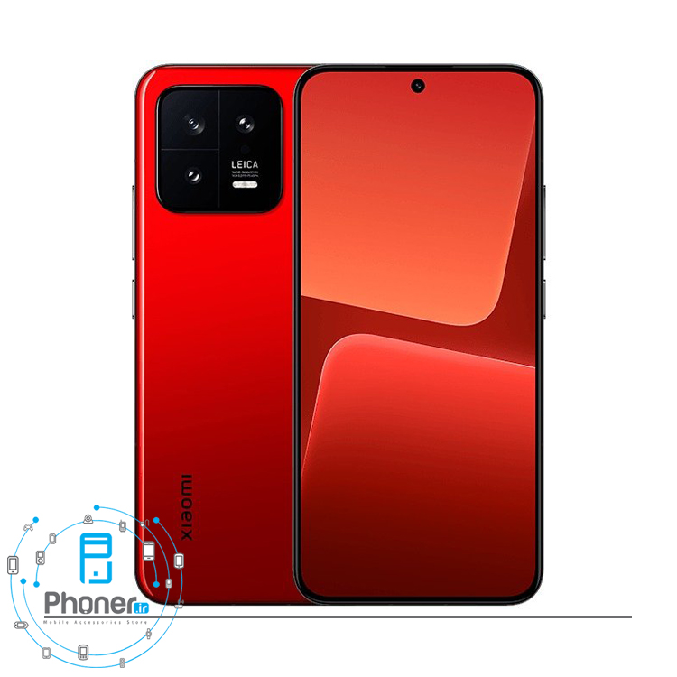 رنگ قرمز گوشی موبایل شیائومی Xiaomi 13 5G