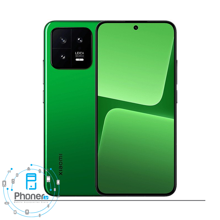 رنگ سبز گوشی موبایل شیائومی Xiaomi 13 5G