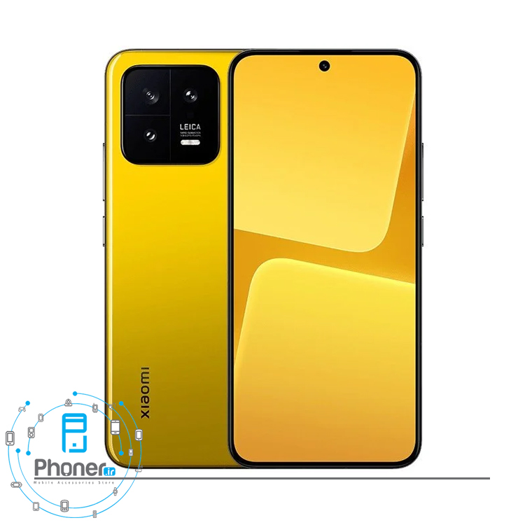 رنگ زرد گوشی موبایل شیائومی Xiaomi 13 5G