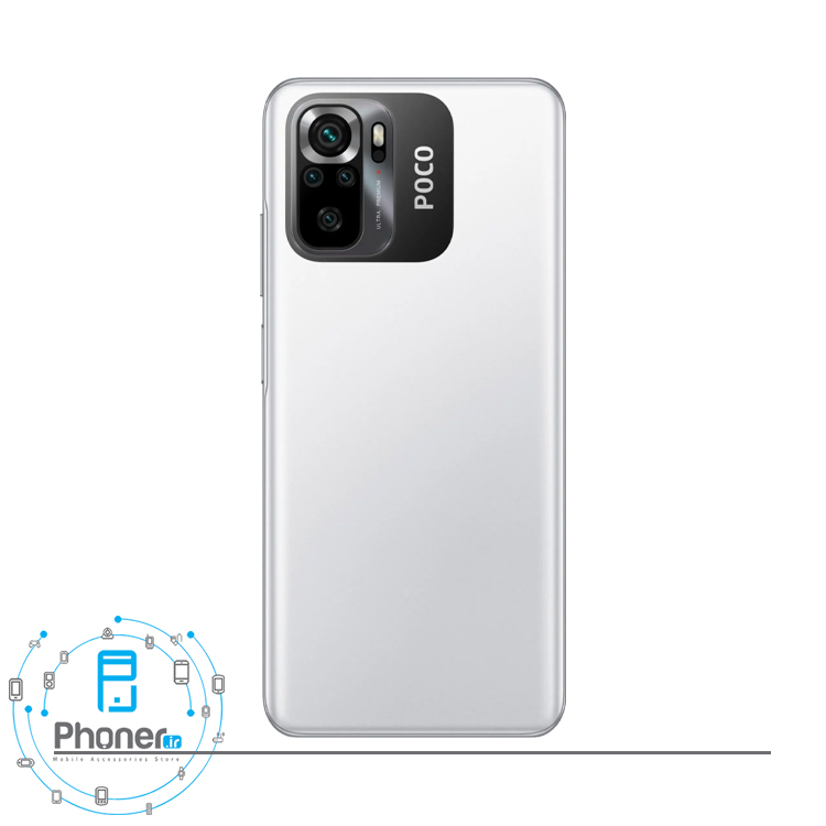قاب پشتی گوشی موبایل شیائومی Poco M5s در رنگ سفید