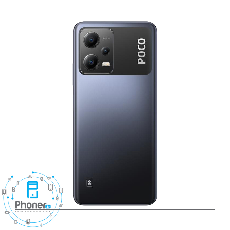 قاب پشتی گوشی موبایل شیائومی Poco X5 5G در رنگ مشکی