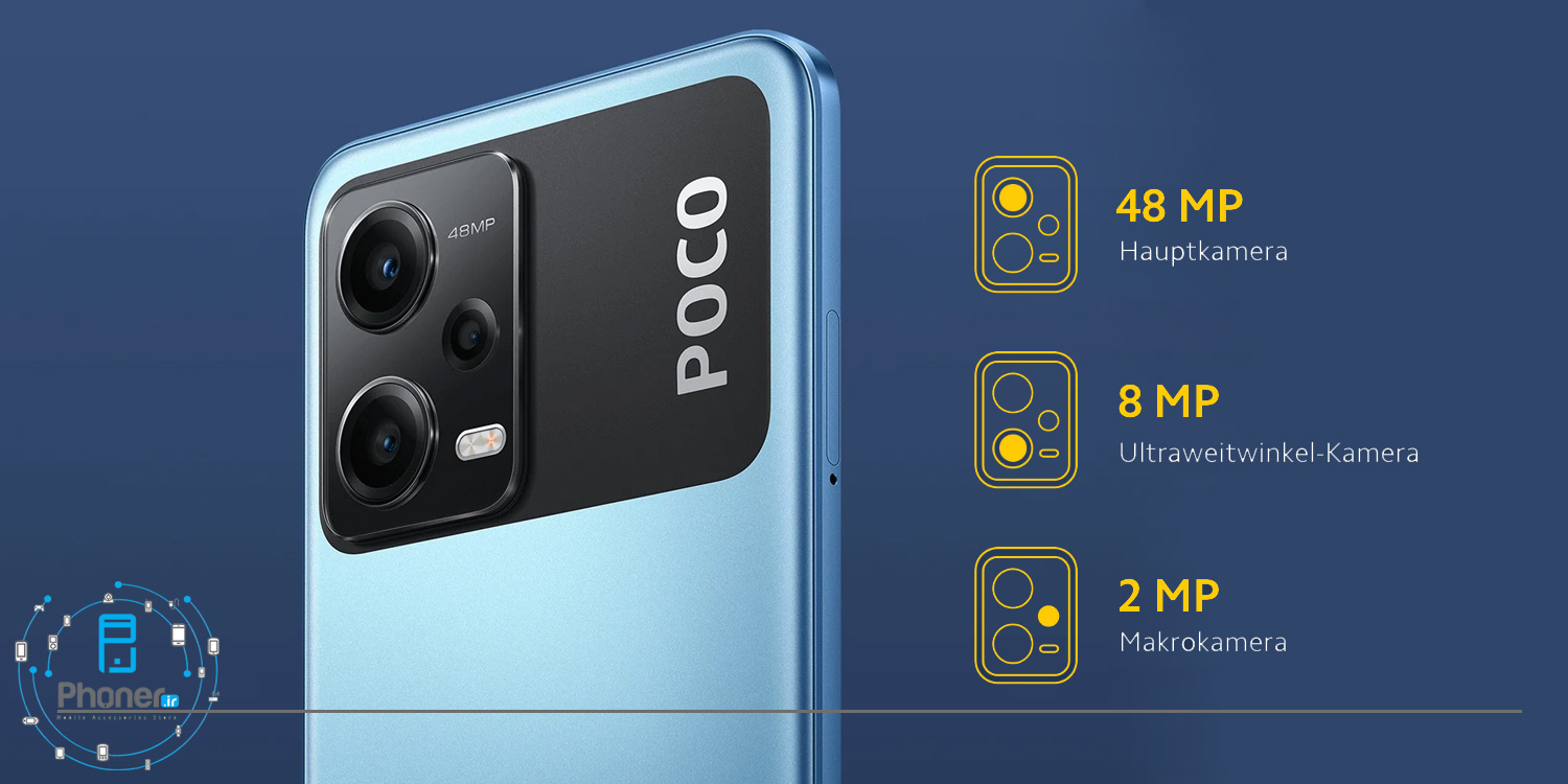دوربین اصلی گوشی موبایل شیائومی Poco X5 5G