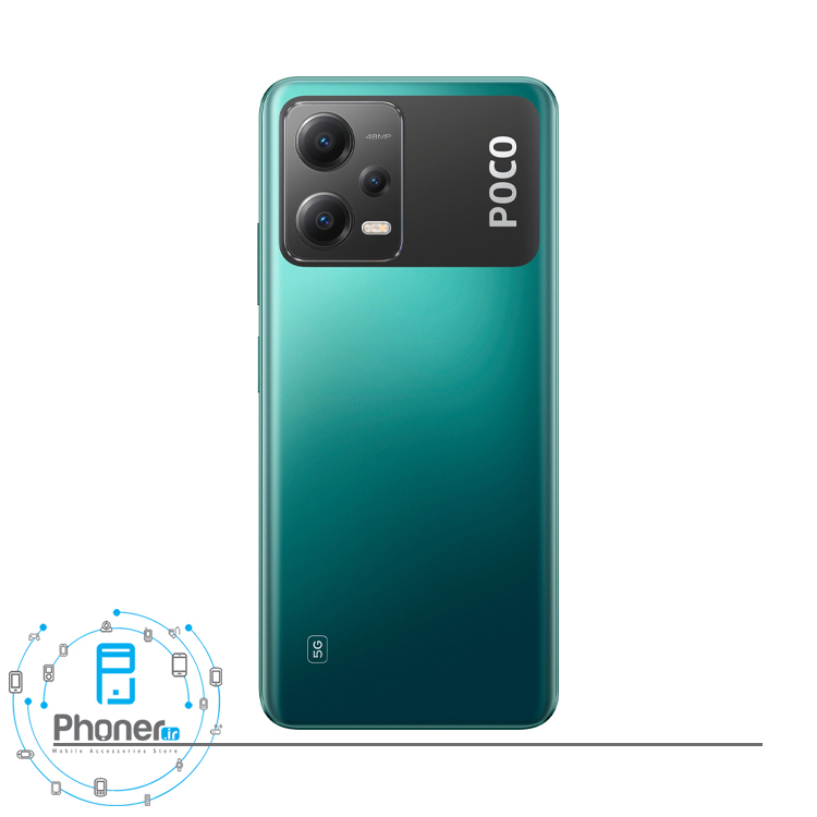 قاب پشتی گوشی موبایل شیائومی Poco X5 5G در رنگ سبز