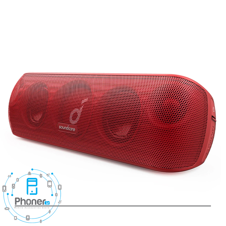 رنگ قرمز اسپیکر بلوتوثی انکر مدل Soundcore A3116 Motion Plus