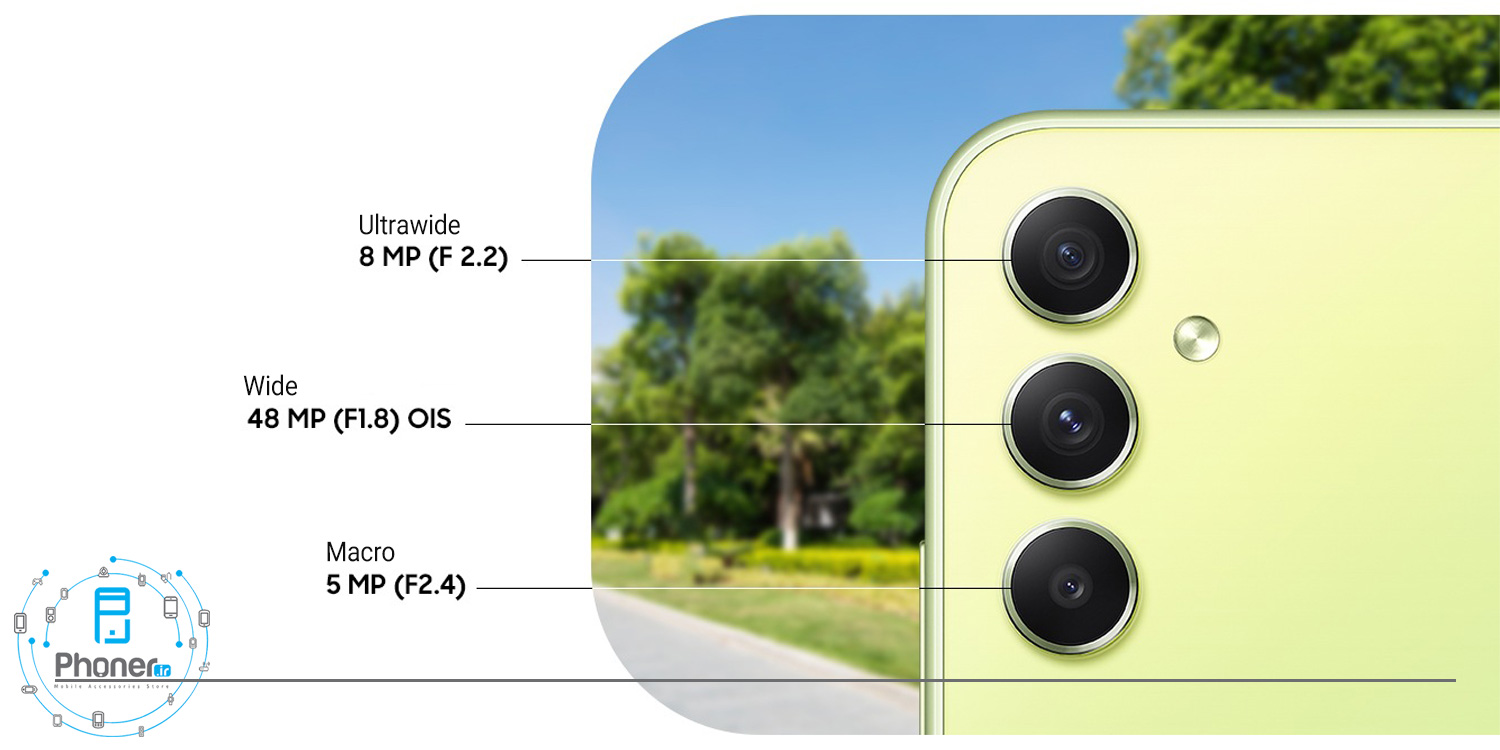 دوربین گوشی موبایل سامسونگ Galaxy A34 5G