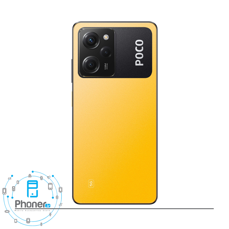 قاب پشتی گوشی موبایل شیائومی Poco X5 Pro 5G در رنگ زرد