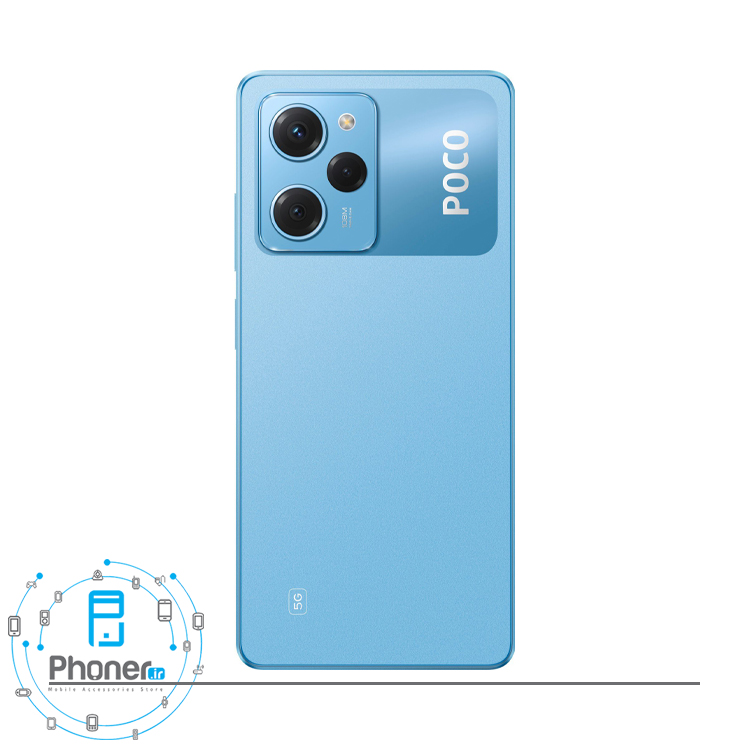قاب پشتی گوشی موبایل شیائومی Poco X5 Pro 5G در رنگ آبی