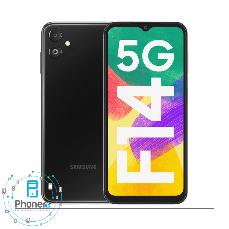 رنگ مشکی گوشی موبایل سامسونگ Galaxy F14 5G