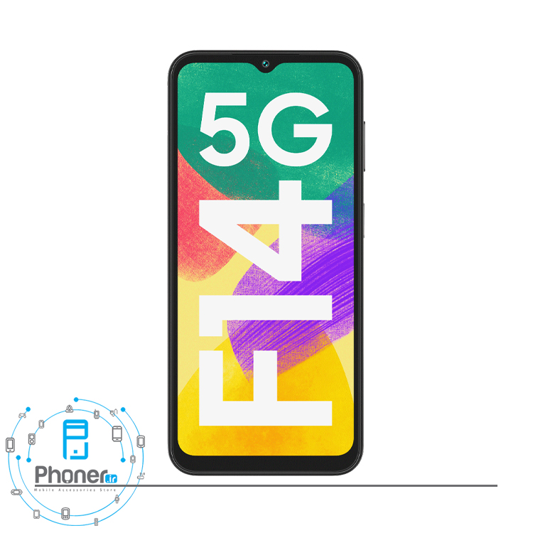 صفحه نمایش گوشی موبایل سامسونگ Galaxy F14 5G در رنگ مشکی