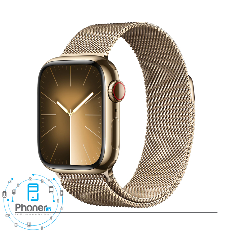 رنگ طلایی ساعت هوشمند Apple Watch Series 9